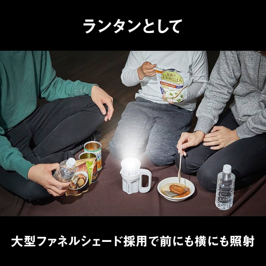 Amazon.co.jp: パナソニック 防滴構造 LED懐中電灯 電池がどれ